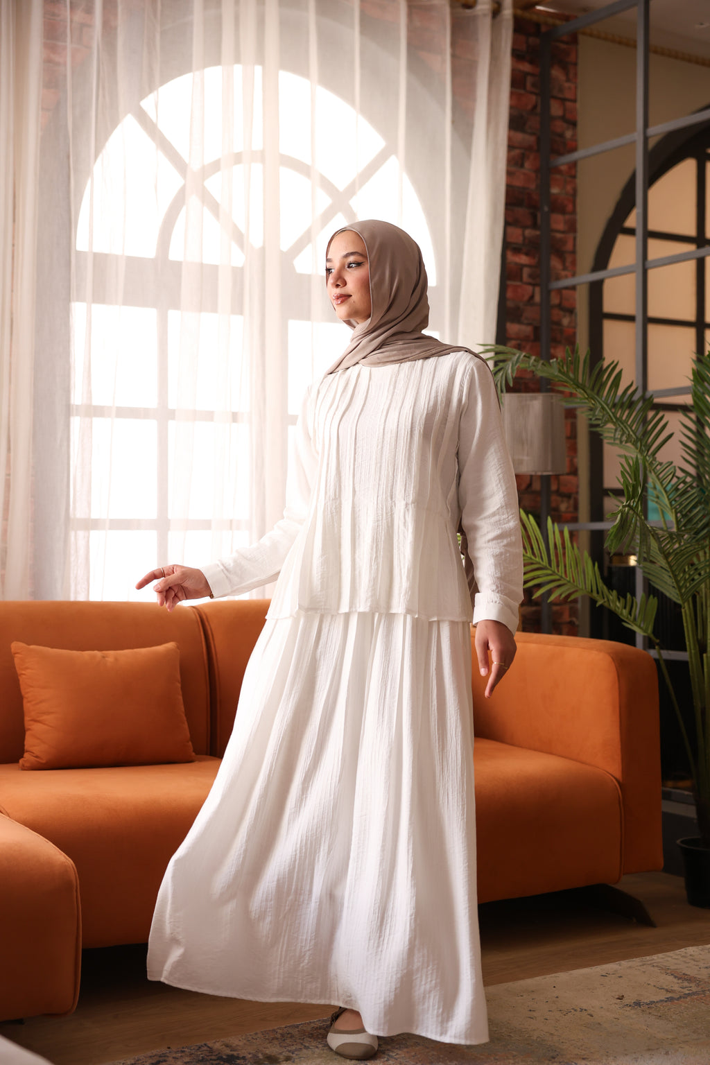 Safa Set - White