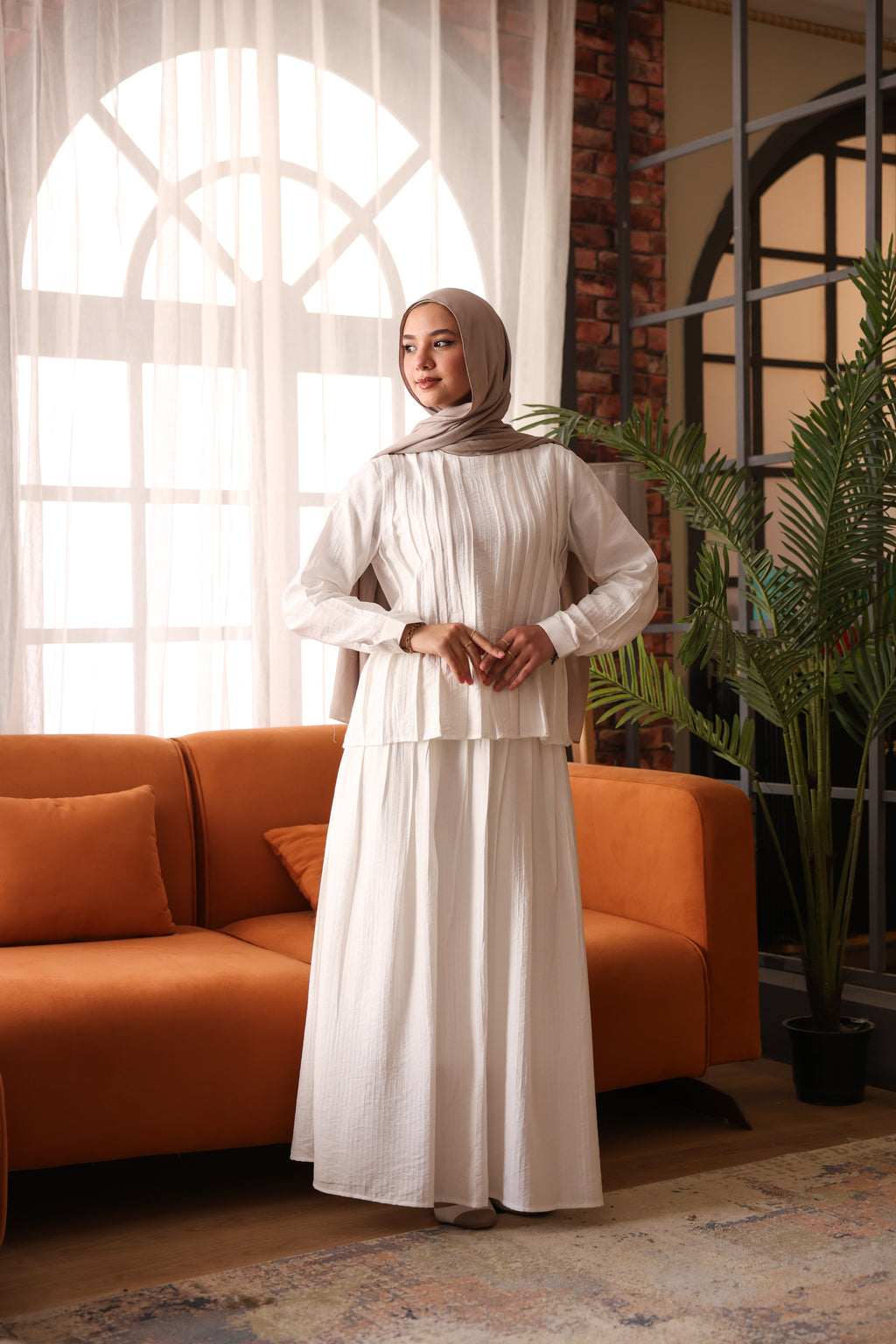 Safa Set - White