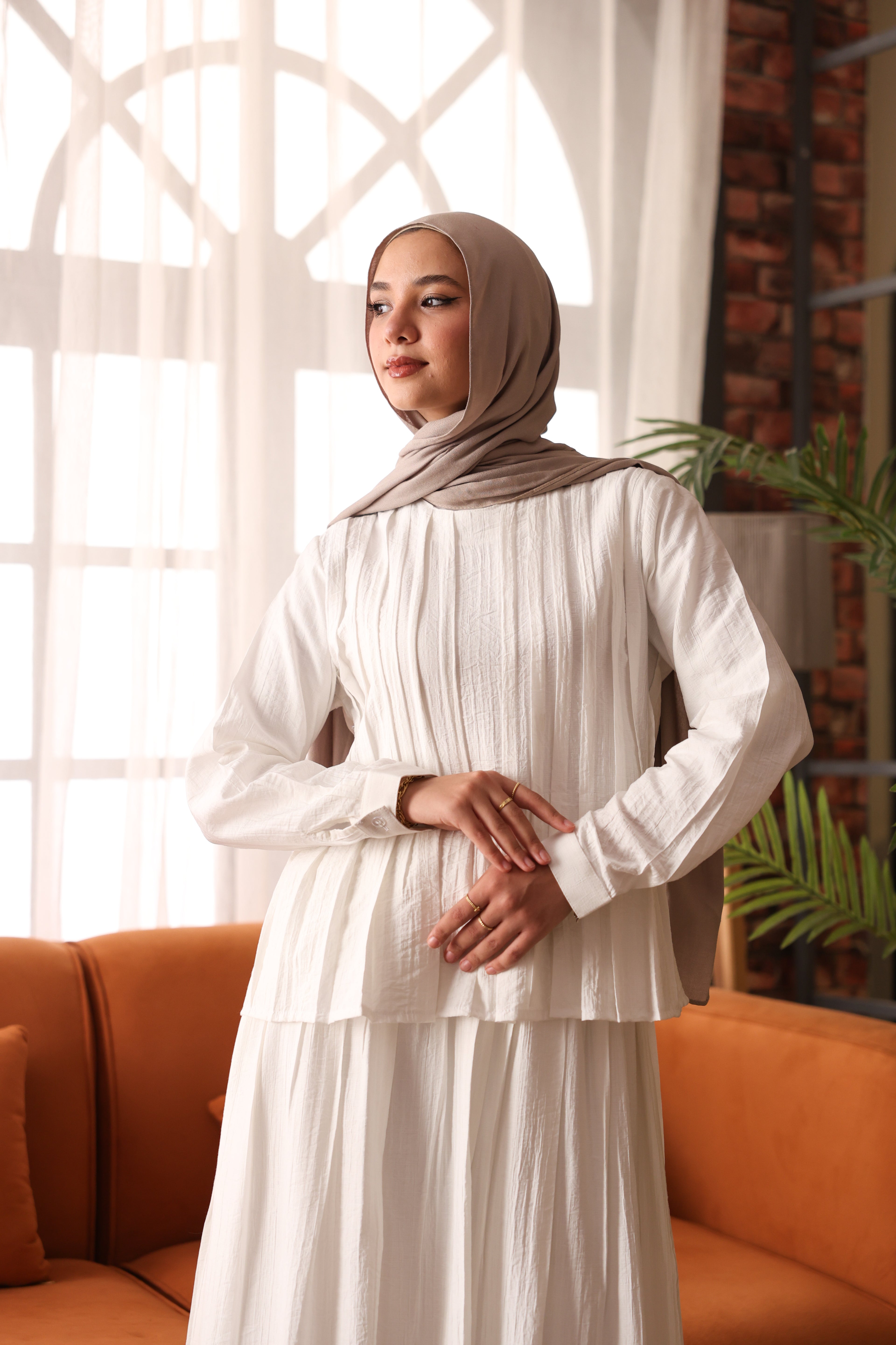 Safa Set - White