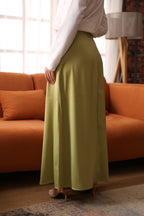 Layal Skirt - Light Olive