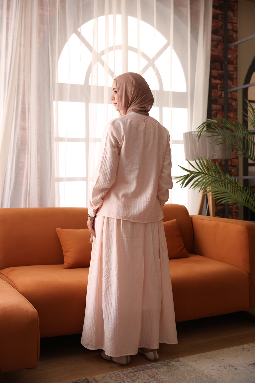 Safa Set - Powder Rose