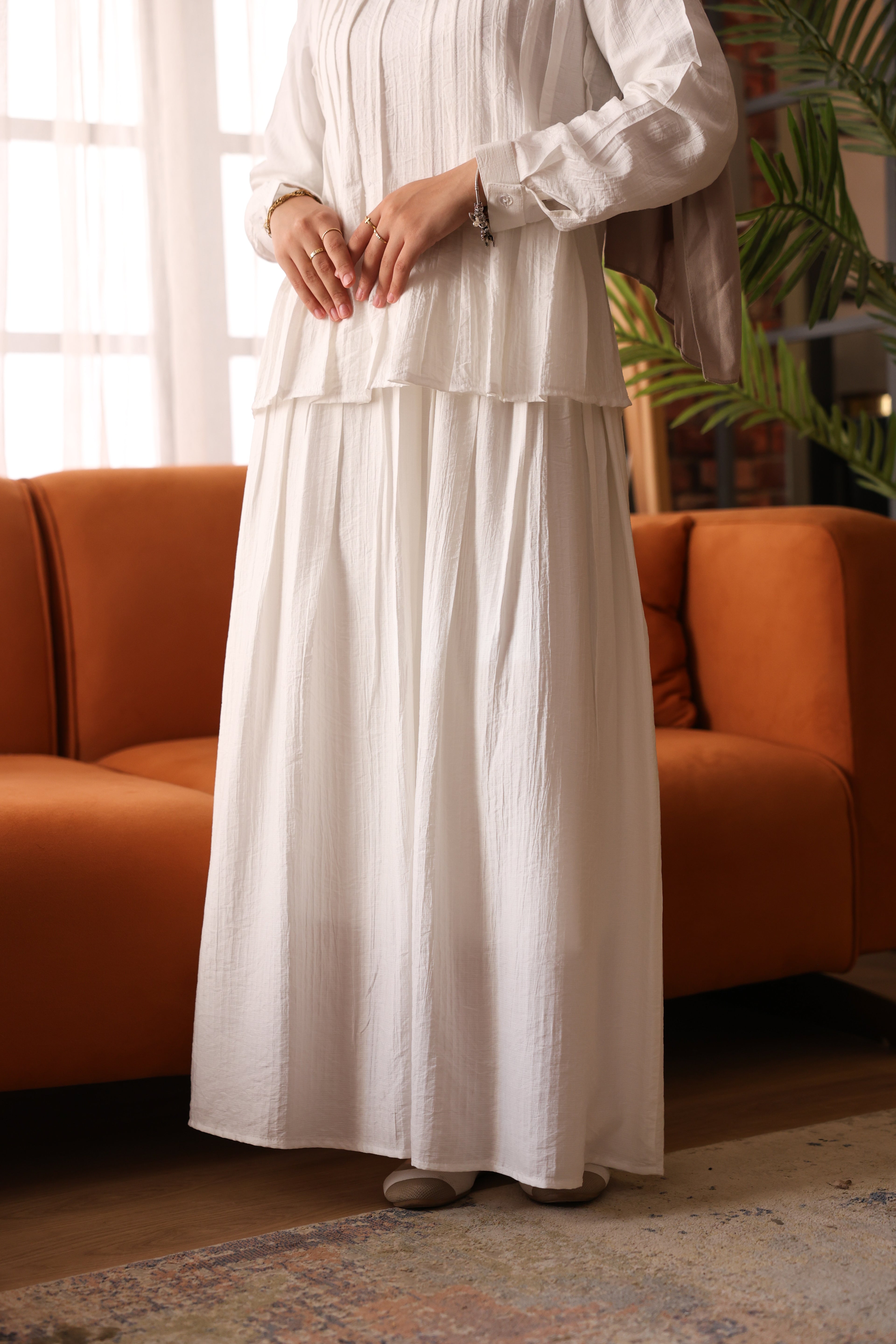 Safa Set - White