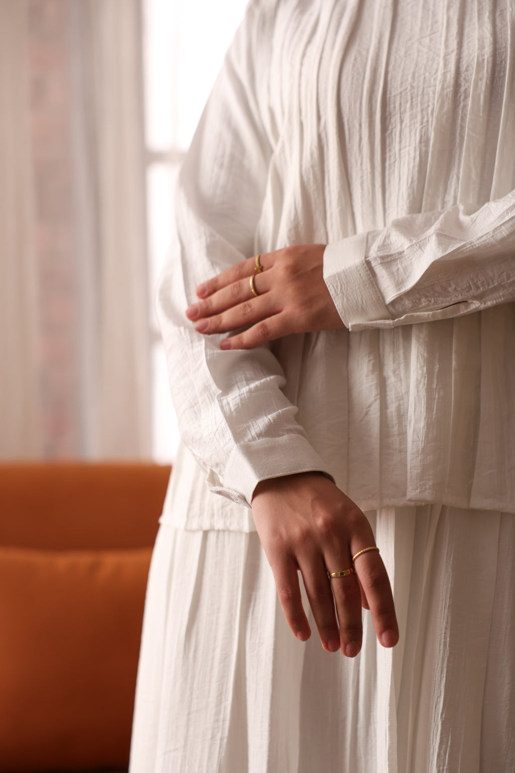 Safa Set - White
