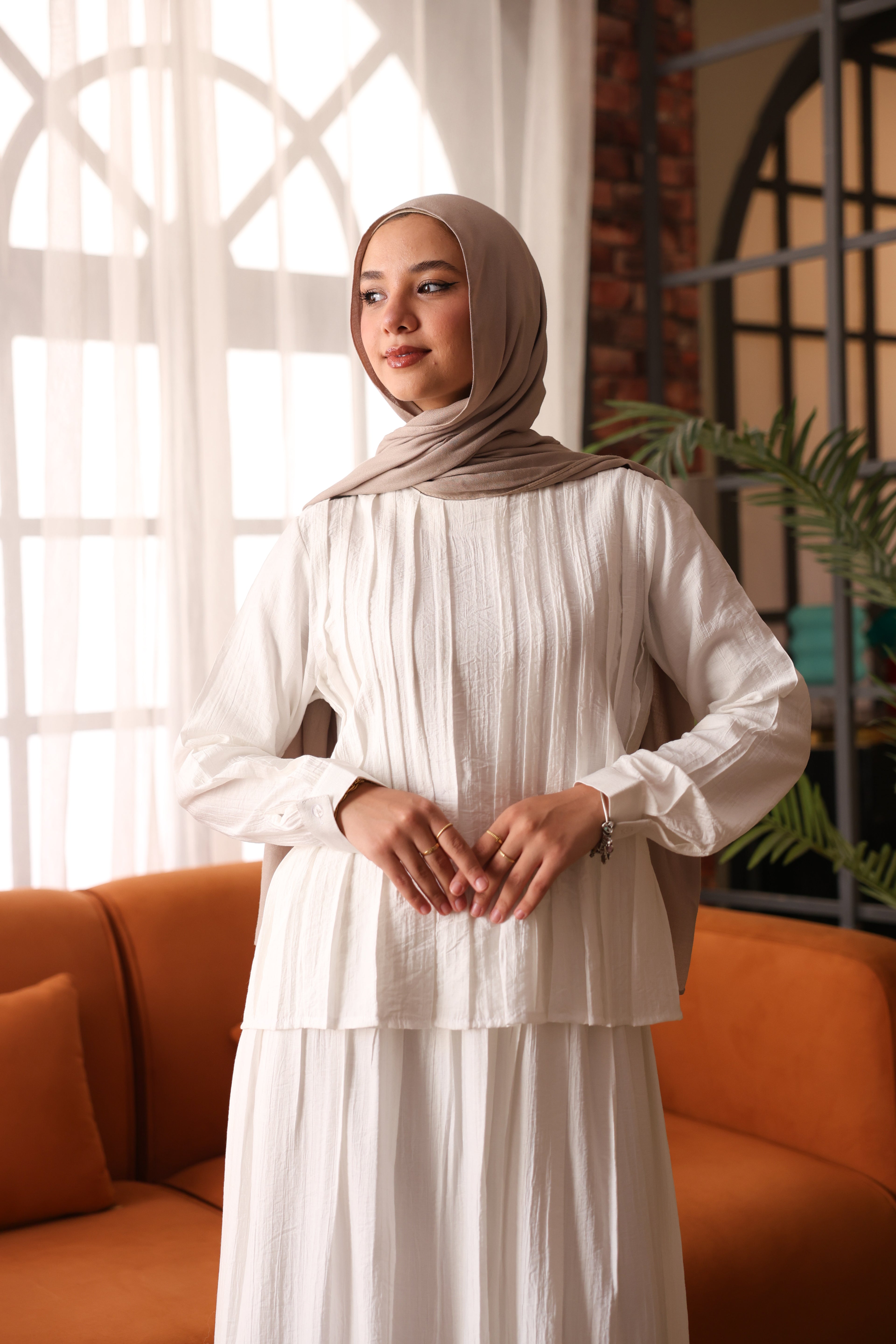 Safa Set - White