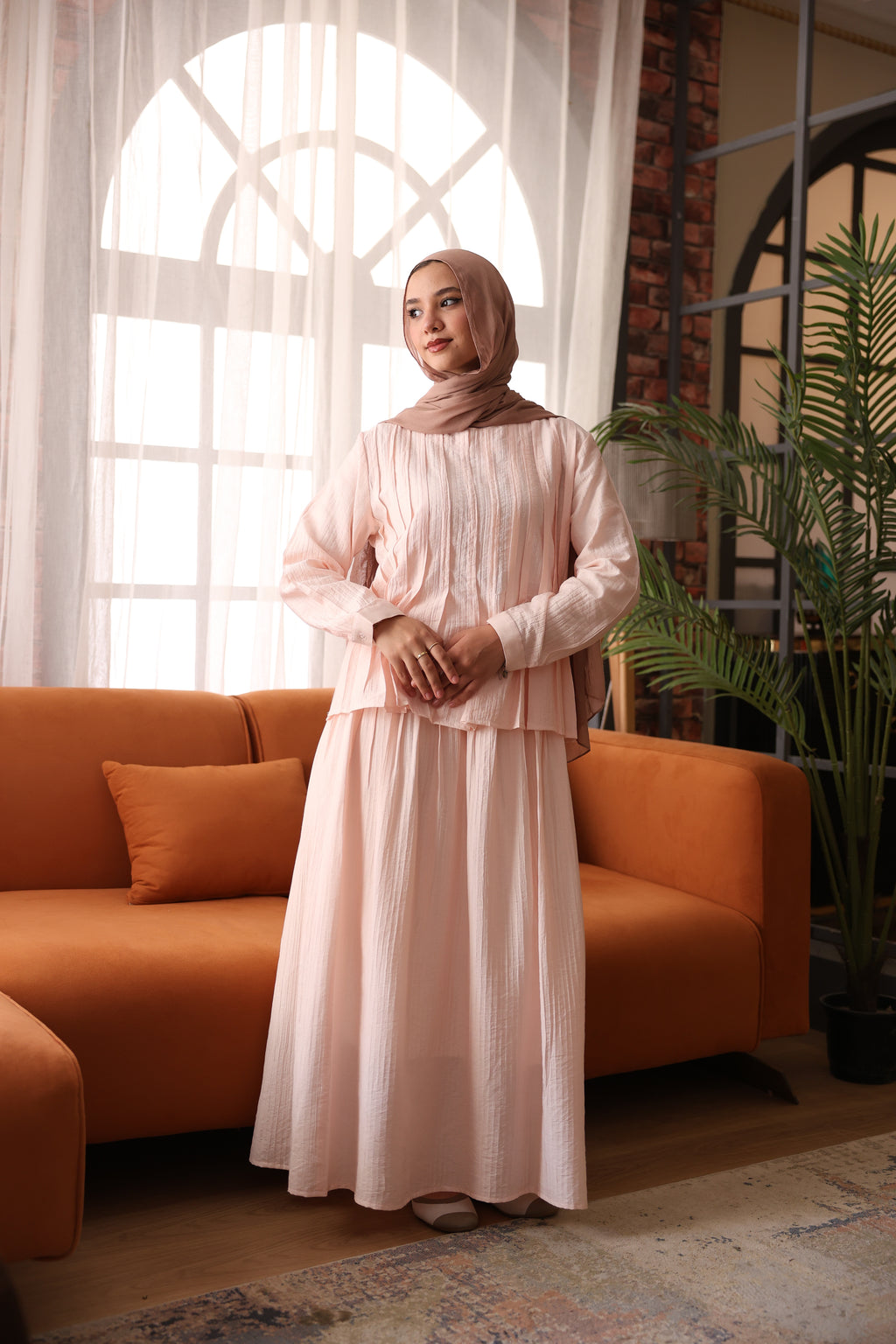 Safa Set - Powder Rose