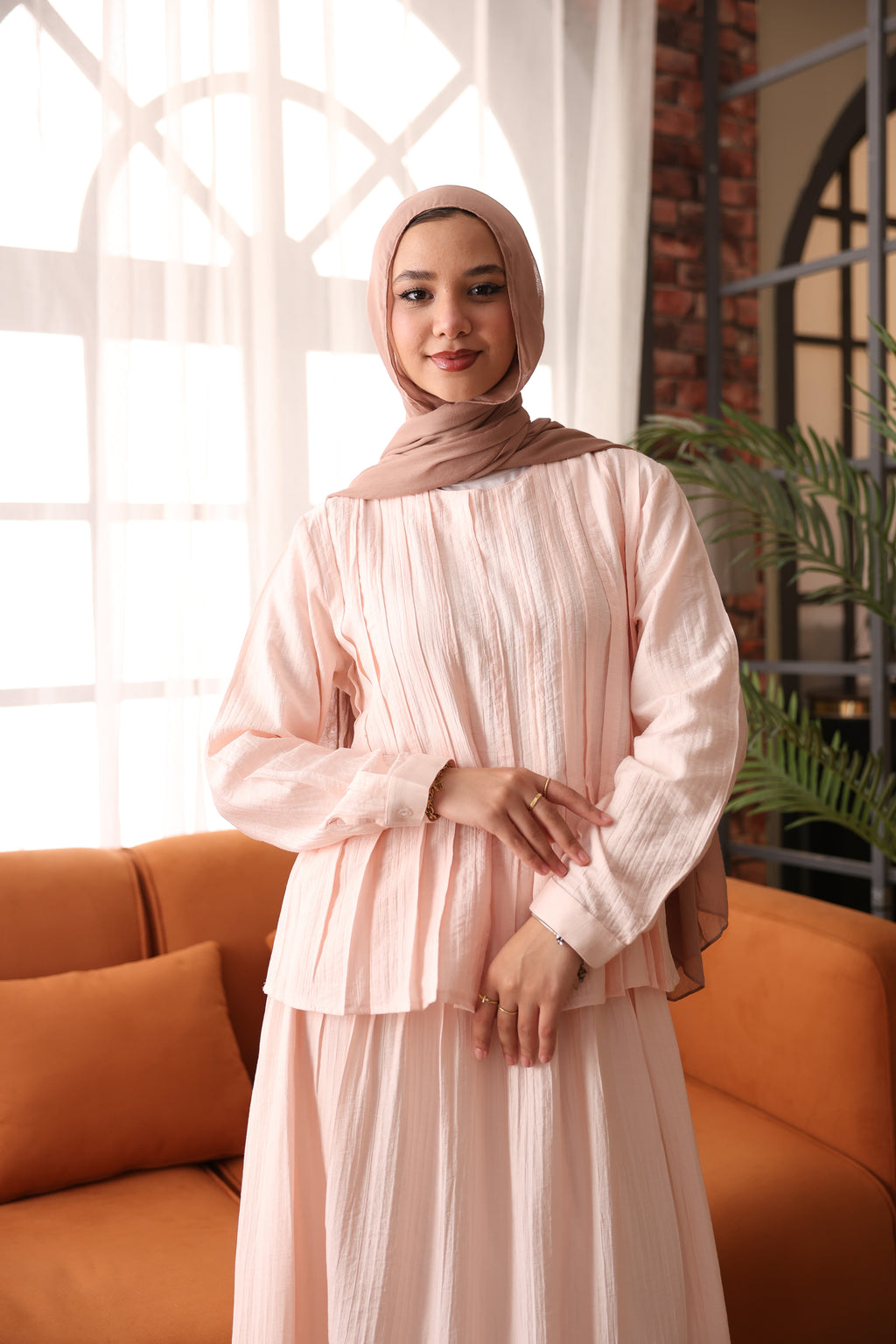 Safa Set - Powder Rose