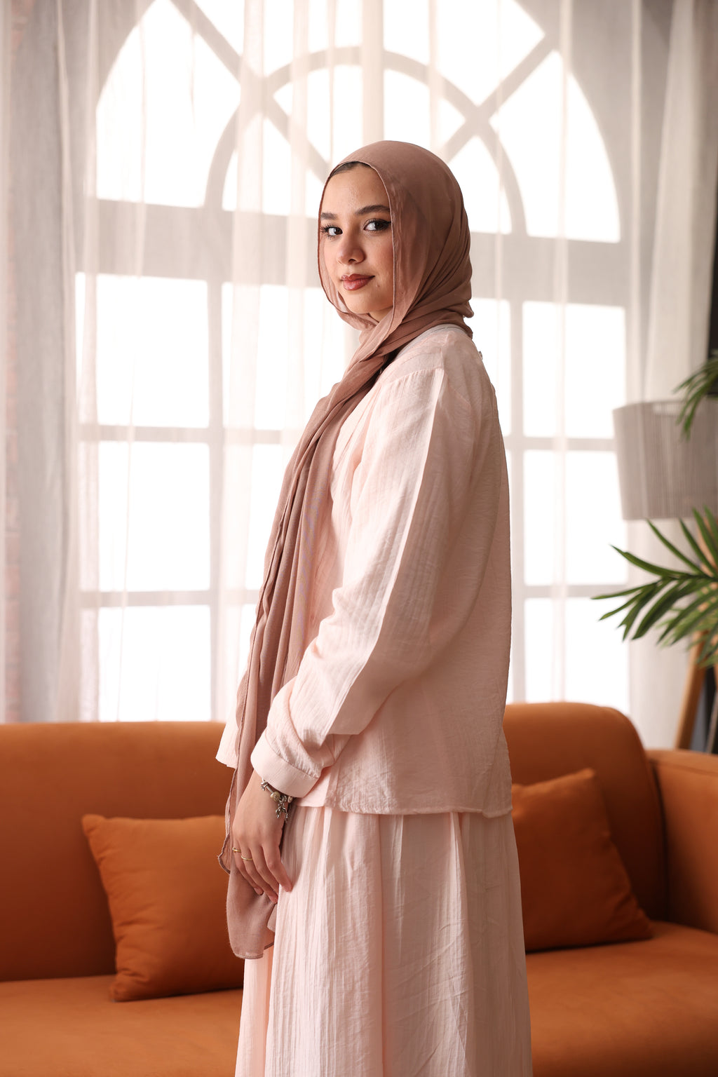 Safa Set - Powder Rose